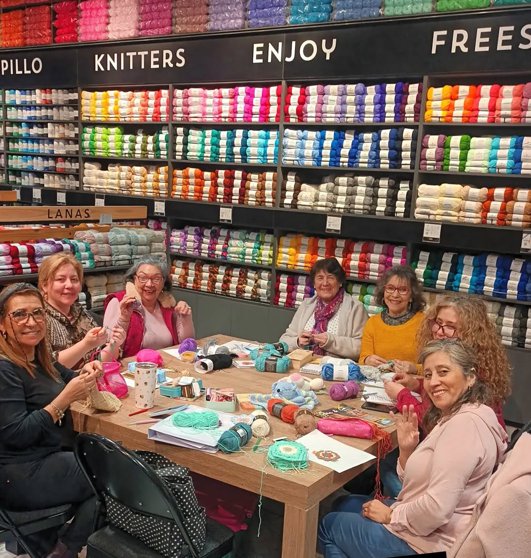 Taller de Crochet Jueves (4 clases) 10:30 a 13:00 Hrs. Mall del Trébol