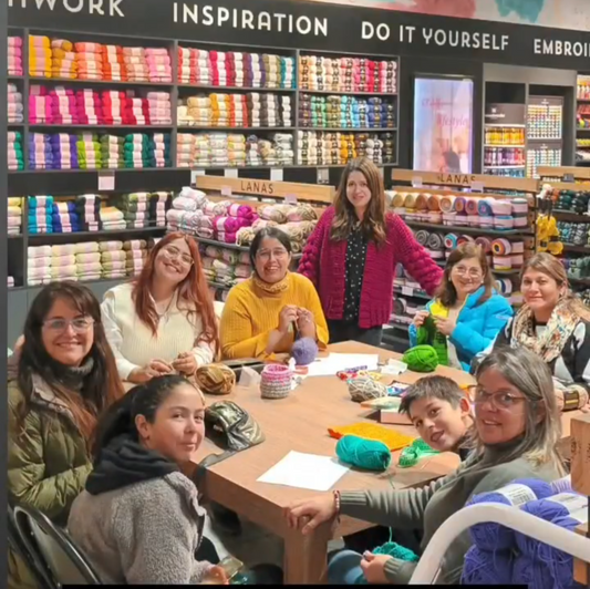 Taller de Crochet (4 clases)- Martes 10:30-13:00 Mall del Trébol Tienda Revesderecho