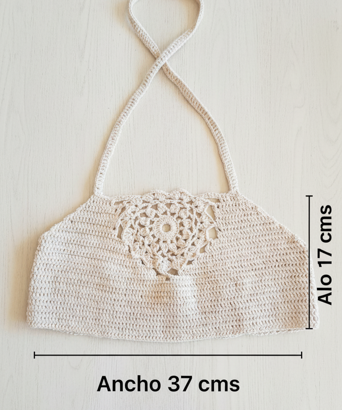 Croptop de crochet