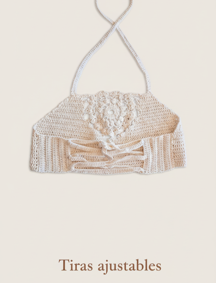 Croptop de crochet