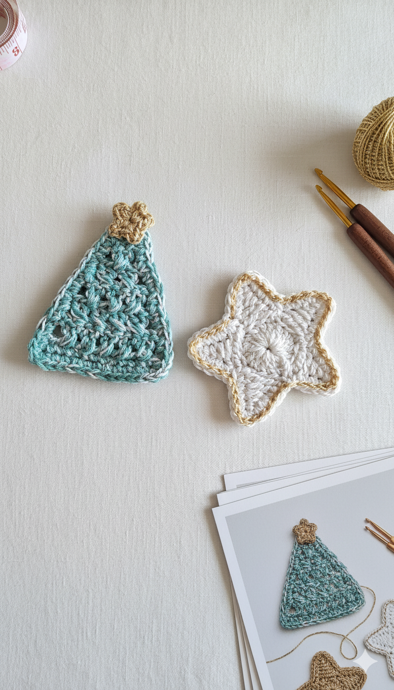 Patrón Guirnalda Navideña