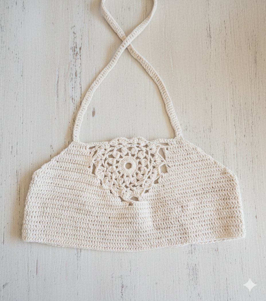Croptop de crochet